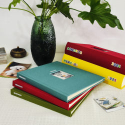 Kolo High-End Family Photo Album, Vertical Insert Pages, 6inch Photos, Writable, Diy, Sun Li Style Handmade Photo Album