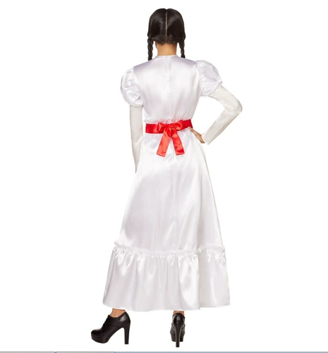 Костюмы на Хэллоуин, куклы-призраки, фильмы, куклы-призраки Аннабель, рождение невесты, одежда для косплея, злые призраки