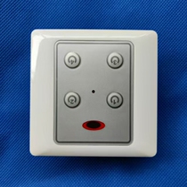 Hot-selling lamps and lighting exhibition hall dedicated wireless remote control switch 86 type dark installation with physical buttons three-year warranty