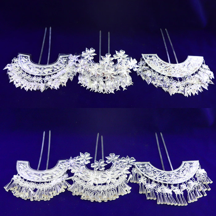 Guizhou Miao and silver hair hair and hair hair hair hair hair hair hair hair hair and clothing