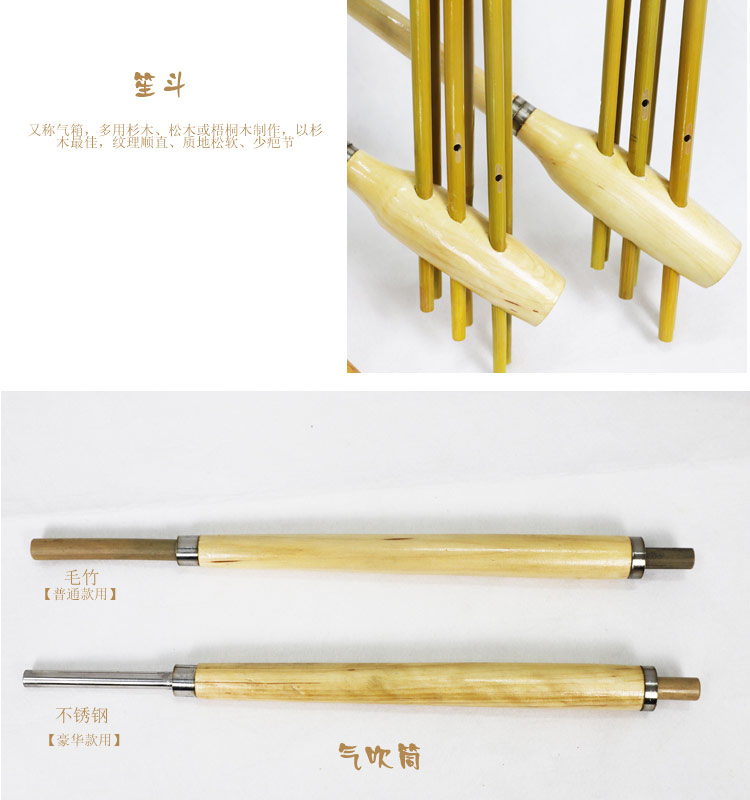 Sậy Miao Sậy Nhạc cụ Quốc gia Thiểu số Thổi nhạc cụ Nhạc cụ Nhạc cụ truyền thống Prop Miao Dance Đạo cụ - Nhạc cụ dân tộc mua sáo trúc