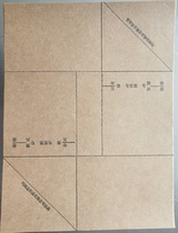 Accounting Warrant Pad Corner Triangle Board Finance Binding Spacer Rectangular Cushion Foot File Corner Cushion Cover Wrap Corner