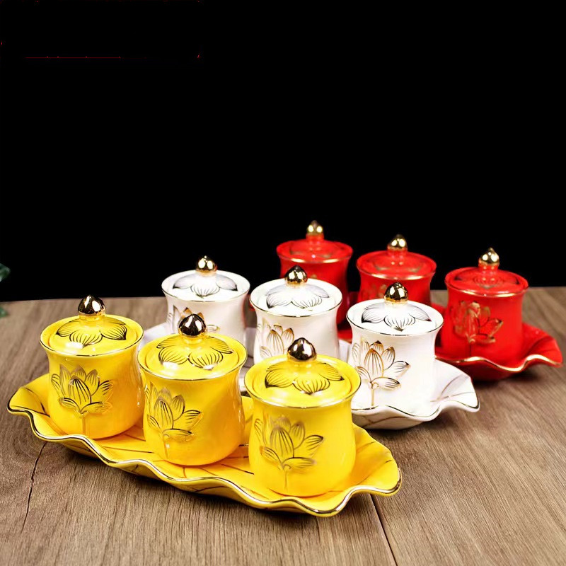 Water cup for Buddha cup of small tragic water cup for Buddha water cup