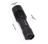 Mantaray C8.2 SST70 сильный свет 3600 Lumen Lumen Outdoor Search Pan -light Flashlight 26650 Электричество