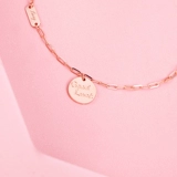 新金 Ювелирное украшение, золотой браслет на день Святого Валентина, золото 750 пробы, розовое золото, подарок на день рождения