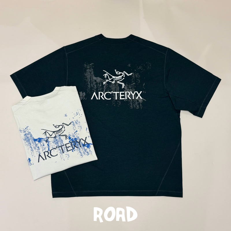 Arc'Teryx Envoy Grand Wall Rock Climbing Print Quick-Drying Short-Sleeved T-Shirt for Men and Women