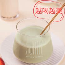 Warm heart Ji Black bean Soy milk powder Nutritious breakfast Bagged pure soybean powder Ready-to-eat non-GMO drink