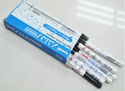 Uni Paint Marker Mitsubishi PX-20 brown note pen tea colour pen multicolored