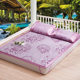 Ice silk mat for sleeping naked in summer, foldable single student dormitory mat, summer double bed home ice silk mat