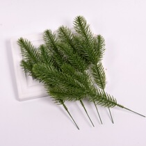 Pine Needle Plastic Pine Needle Emulation Christmas Tree Pine Needle Flower Ring Diy Decorative Accessories Prop Swing Pat