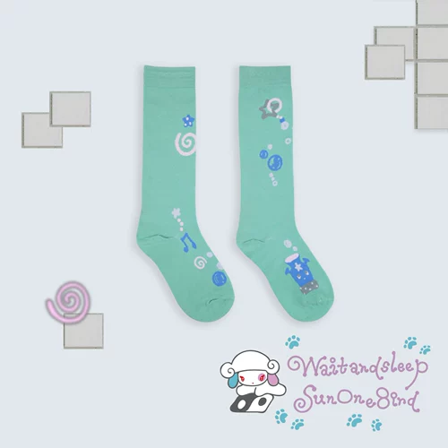 waitandsleep X Sunonebird Bubble Concert Come Bubble Green Chonscockings Bird One