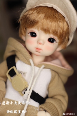 taobao agent [Takeya Bamboo House] Golden Collection BJD4 points 6 points 8 points OB11GSC small cloth little meow wig wigs