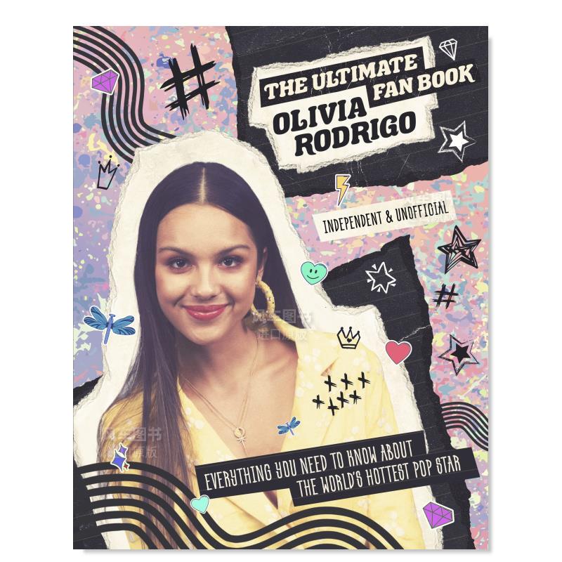 [in Stock] Olivia Rodrigo: Fan Book Olivia Rodrigo - Ultimate Fan Book English Music Original Edition Imported Book Malcolm Croft