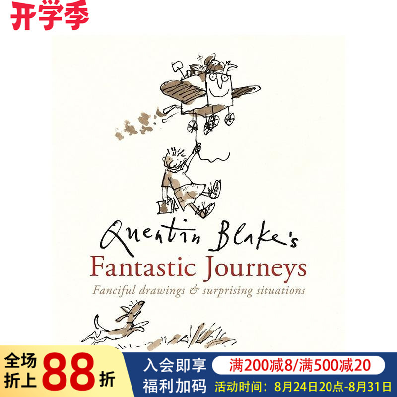 [in Stock] Quentin Blake's Fantastic Journeys Original English Children's Picture Book by British Illustration Master, Imported Book
