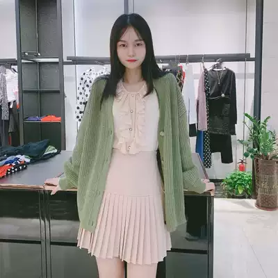 Brother Amash new 2020 autumn women's wool knitted cardigan 1499099-7T00259-003