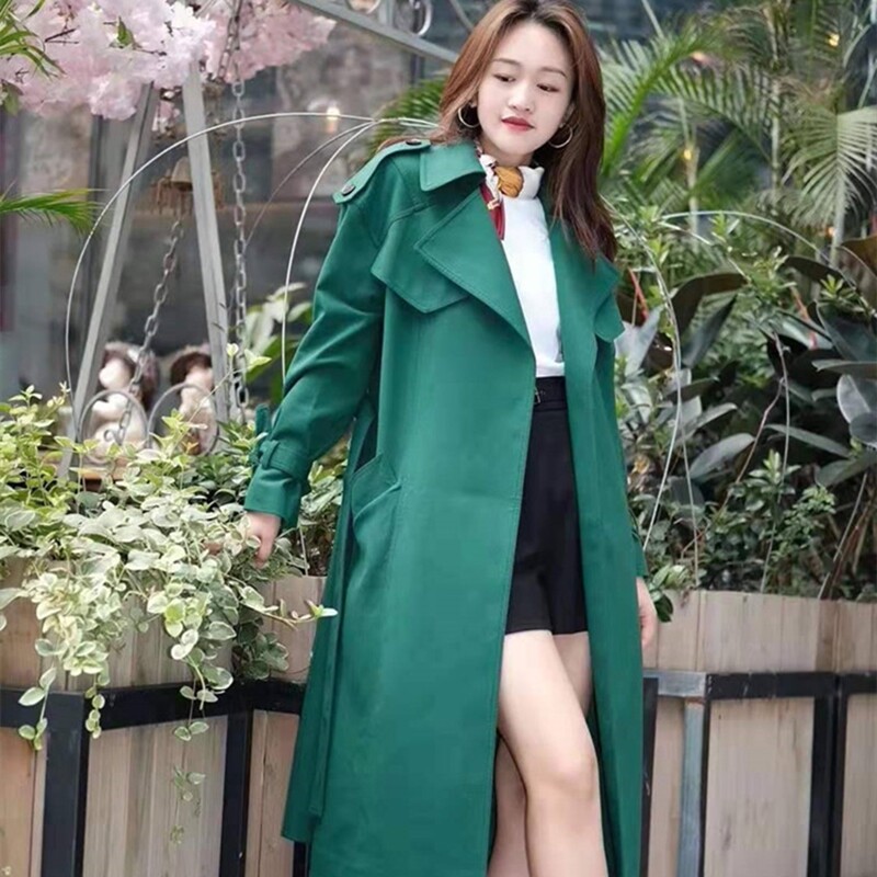 Brother of the Gothic new 2022 autumn in women's clothes with long version of the wind coat jacket 1400320-348559-001