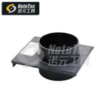 Nuoyuan tools professional carpentry 4 plastic air gate dust removal dust can be opened and closed
