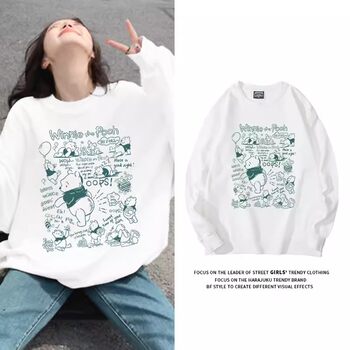 Women's loose korean style ins trendy sweatshirt top