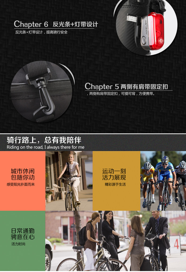 Sacoche pour vélo ROSWHEEL - Ref 2216818 Image 14