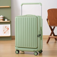 Матча зеленый (широкий рычаг, боковое открытие, крышка + порт для зарядки + подстаканник + крючок)