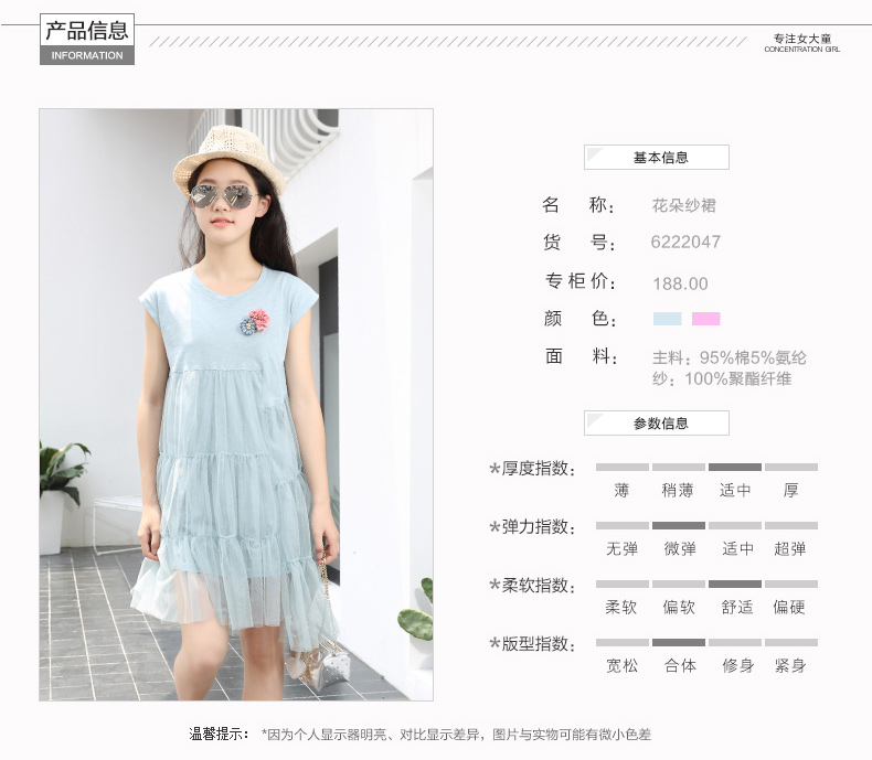 Robes pour fille - Ref 2043661 Image 13