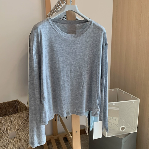 Тонкий летний лонгслив, одежда для защиты от солнца, оверсайз