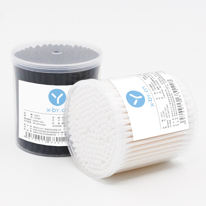 Japanese-style double-headed cotton rod antibacterial sanitary makeup removed cotton bar imported material sterilization and clean cotton