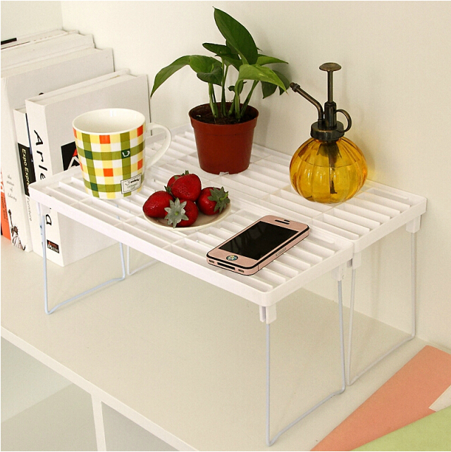 Japan KM Kitchen Bathroom FOLDING CUP CONTAINING LAYER SHELF KITCHEN SHELVE CAN BE SUPERIMPOSED FOR CONTAINING LAYER SHELF