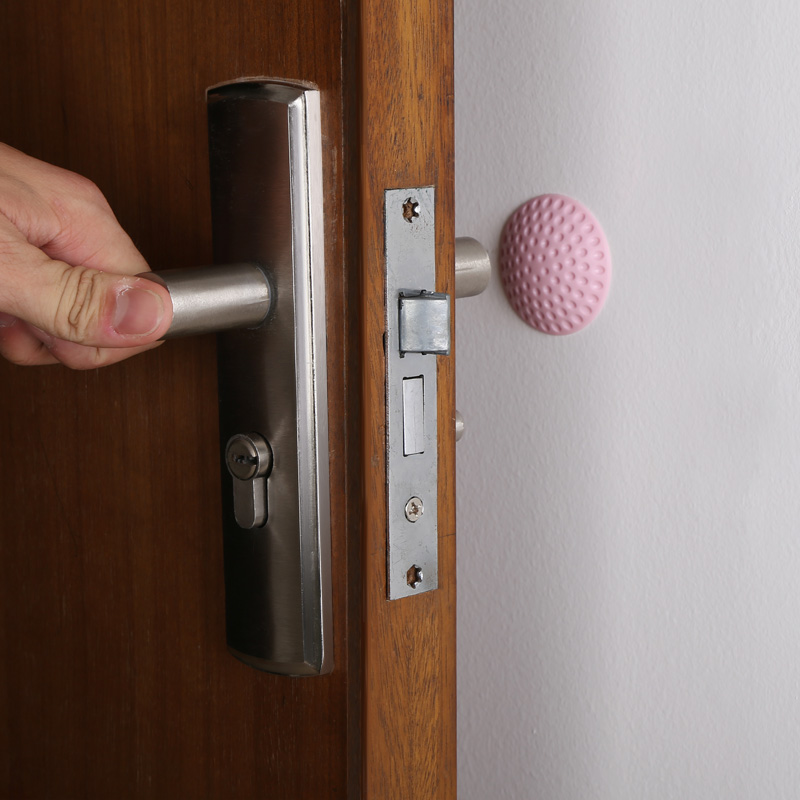 Japan thickened wall anti-collision cushion door rear silent anti-touch cushion door door door door door lock protective cushion rubber shock-proof cushion