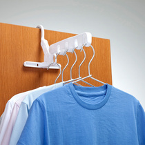 Japan aisen Dormitory Hanger Folding Clothes Hanger Bathroom drying rack Tourist portable door rear hanger