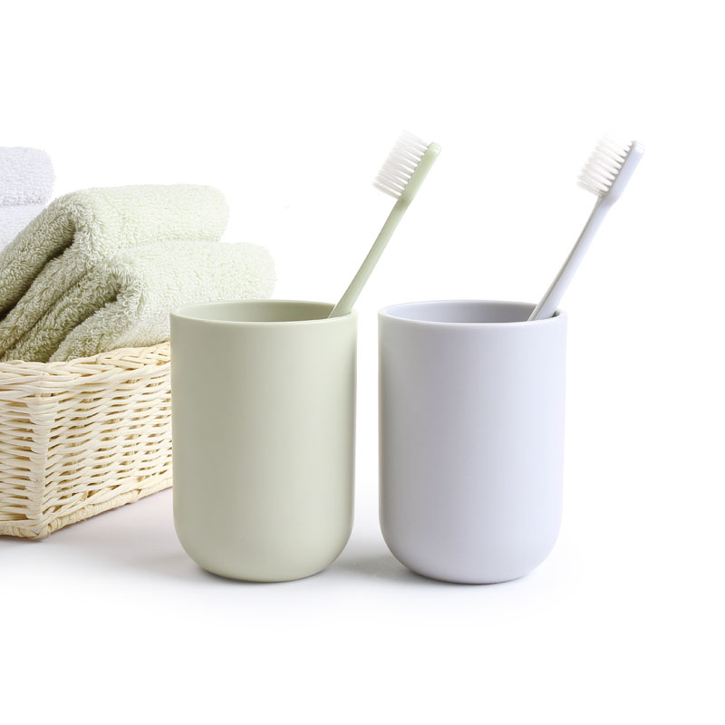 Day Style Freshener Travel Toiletries Cup Suit Lovers Creative Toothbrushing Cup Plastic Frosted Water Cup Wash Cup