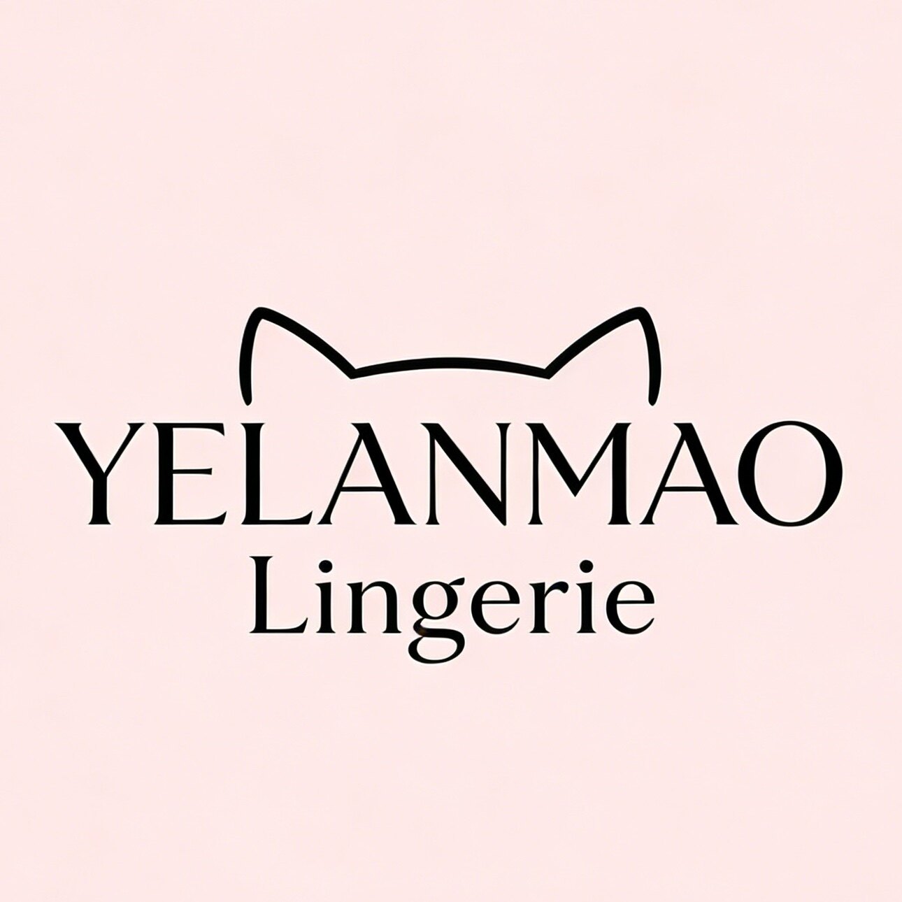 夜蓝猫内衣店的LOGO