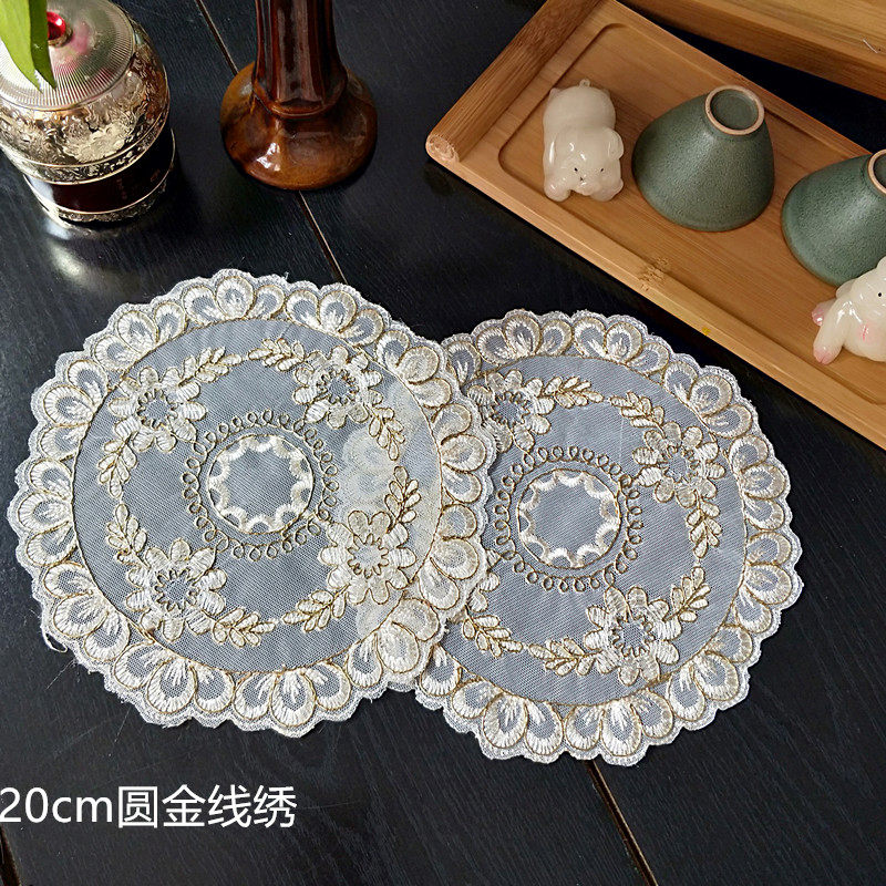 European-style placemats, coasters, lace car shares, embroidery table mats, coasters, tea sets, lamps, solid wood furniture, non-slip mats, ornaments, cloth
