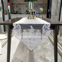 European lace net gauze car unit embroidered table tablecloth table flag tablecloth TV cabinet dressing table cabinet cover cloth accessories