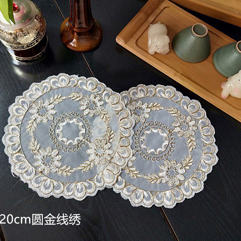 Eurostyle dining mat cup cushion (gift style random arrangement to send) One ID to send only one piece