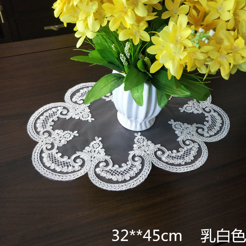 Private Custom Lace Table Cloth Table Flag Tea Table Dining Table Nightstand TV Piano Geb Hotel Conference Tabu-Taobao