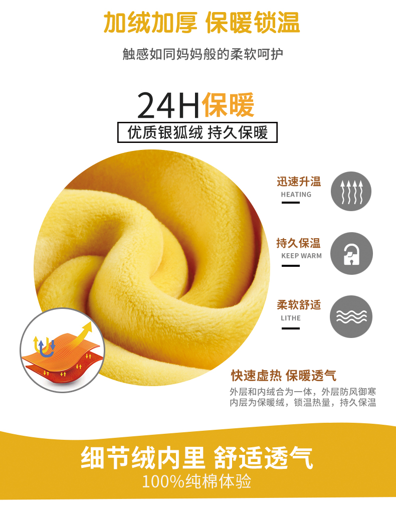 Áo bố mẹ-con cộng với áo len trùm đầu nhung dày mùa thu đông mới của gia đình ba mẹ con mặc áo hoodie cỡ lớn quần áo trẻ em hàn quốc