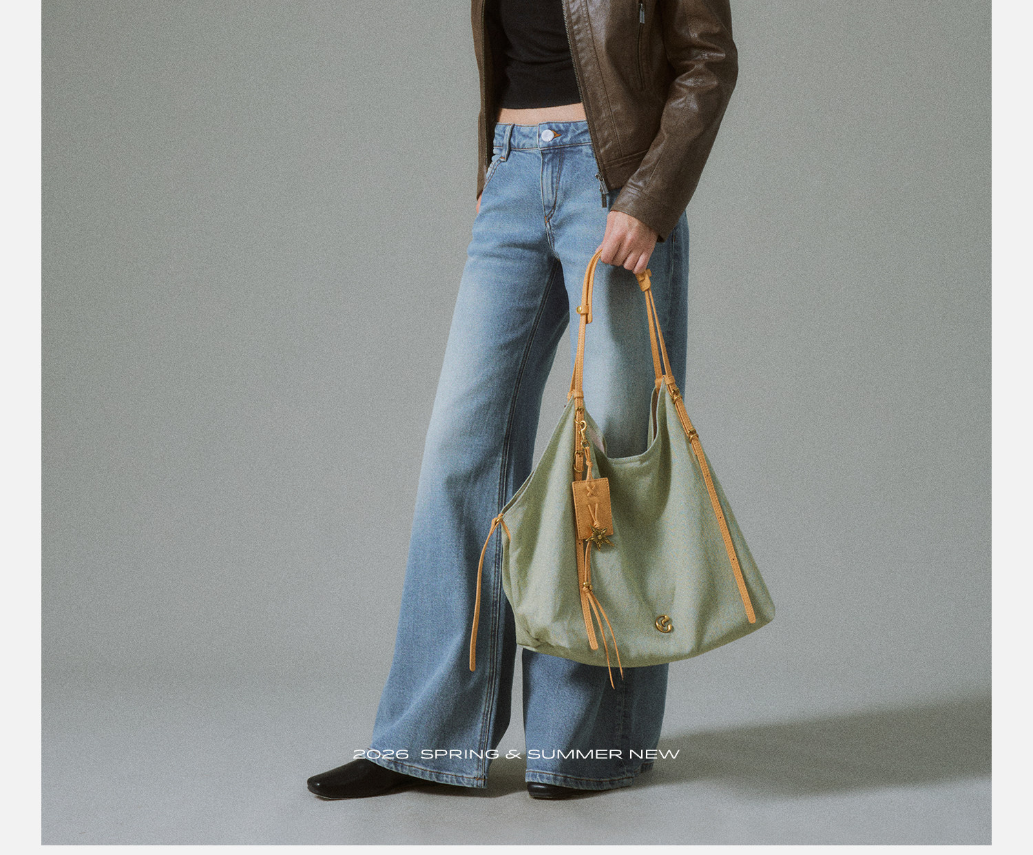 JACD Relaxed Denim Tote Bag