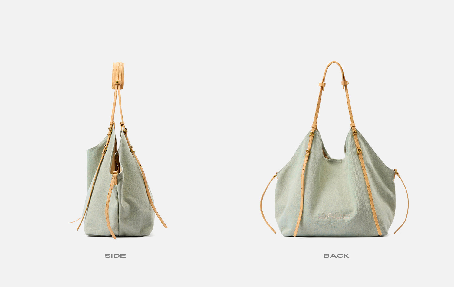 JACD Relaxed Denim Tote Bag