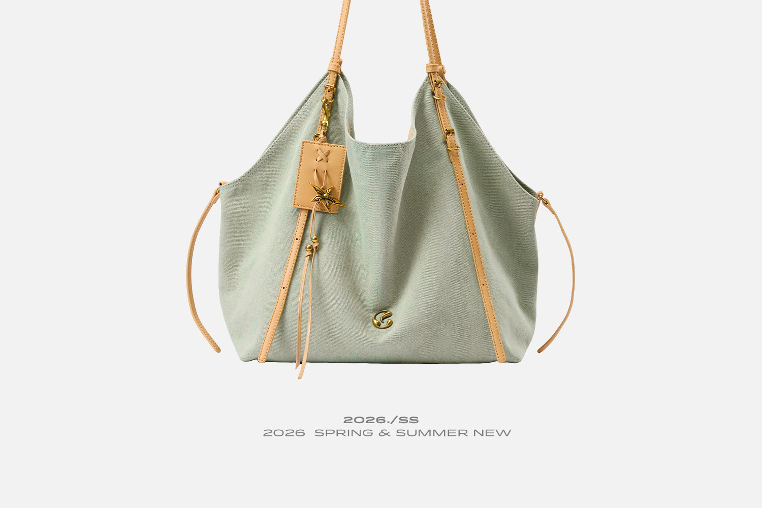 JACD Relaxed Denim Tote Bag