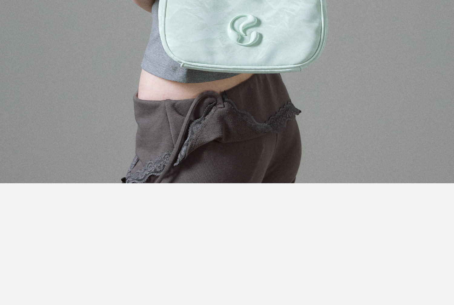 JACD Faux Leather Zip-Top Underarm Bag