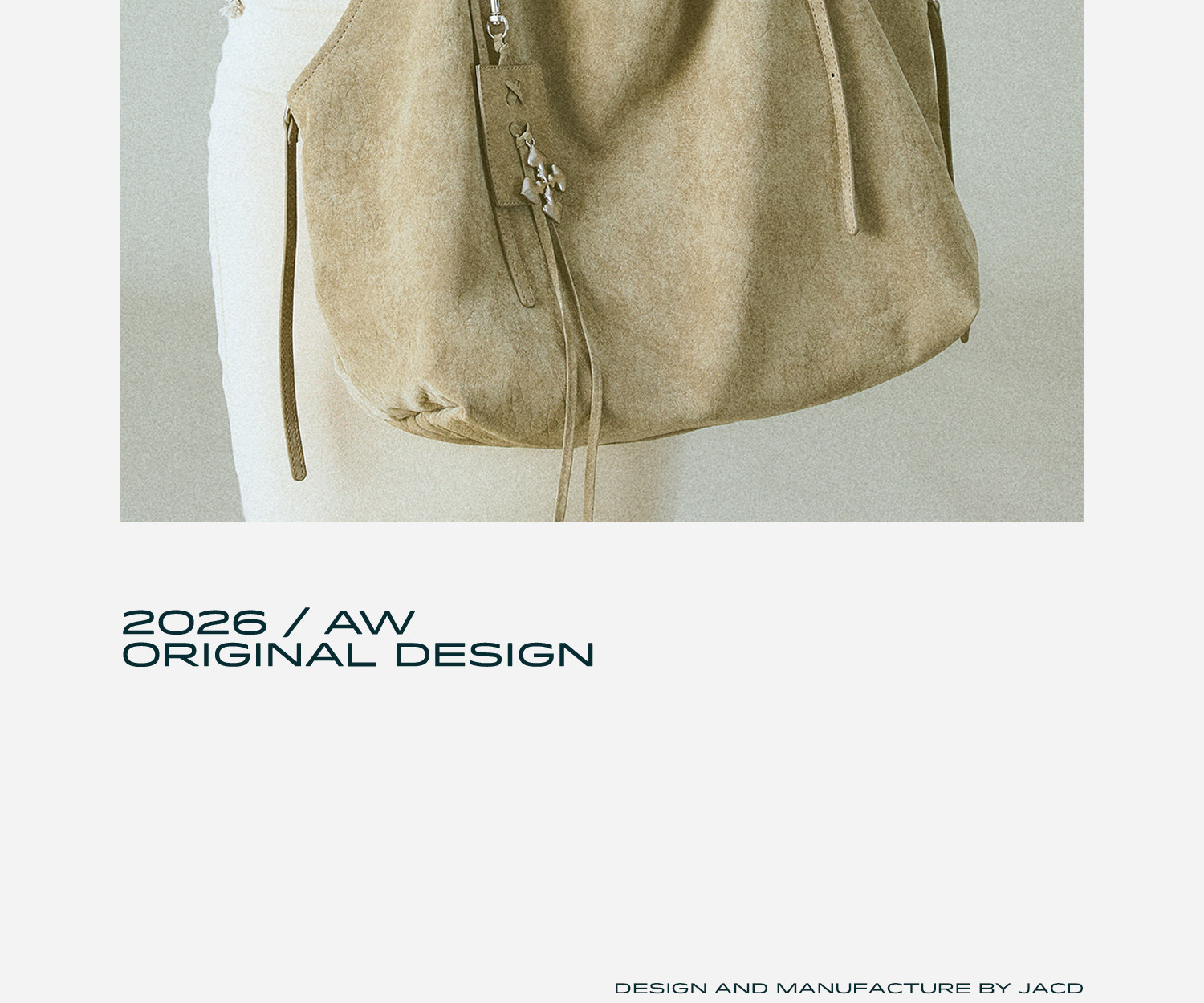 JACD Magnetic Snap Leather Tote Bag