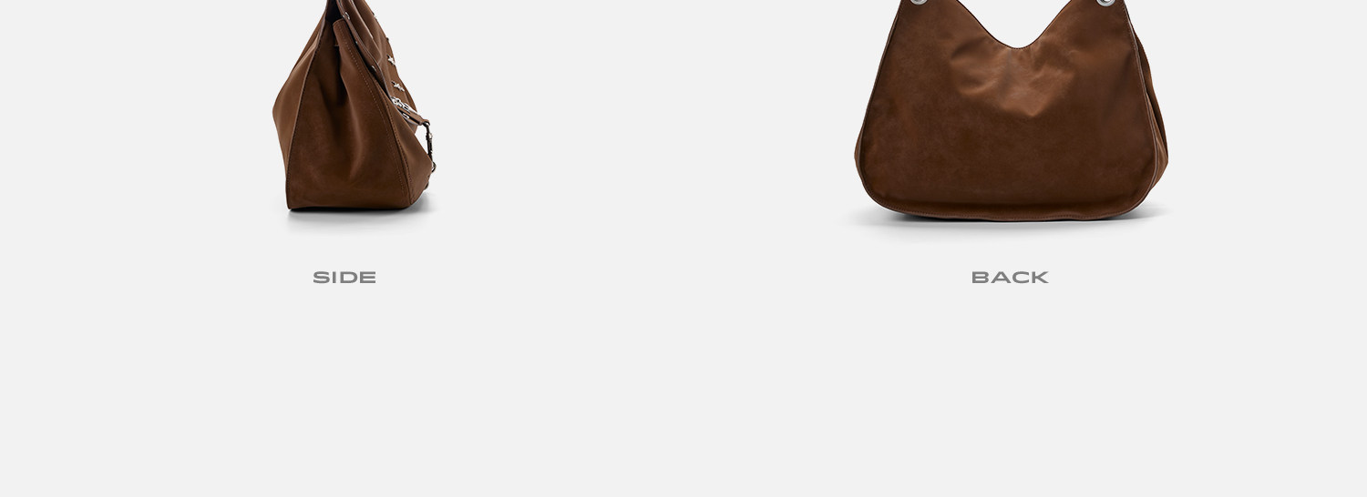JACD Mist Purple Flap-Top Shoulder Bag