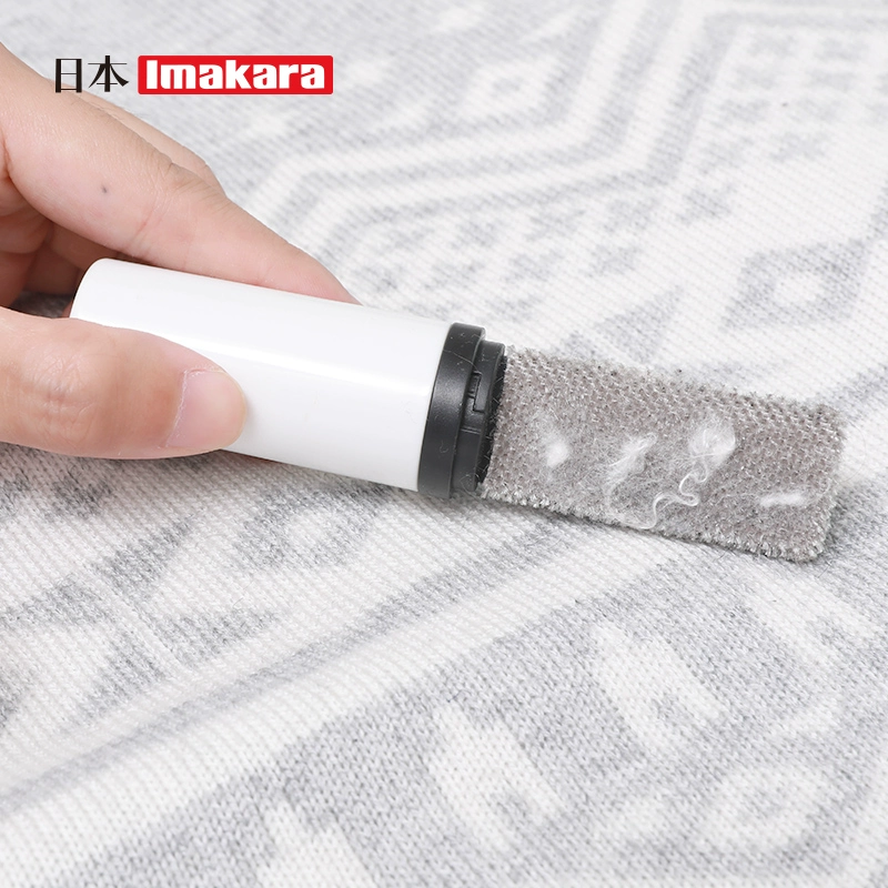 Nhật Bản tẩy lông bóng cào bóng loại bỏ quần áo hoàn thành bàn chải quần áo áo len di động đôi đầu tẩy lông tông đơ - Hệ thống giá giặt