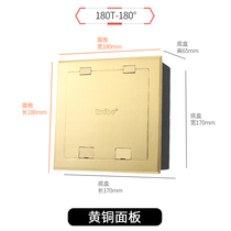 Rybo opened 180 copper plug 180 degree overhead large interface HDMIUSBVGA audio and video telephone computer