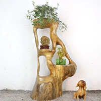 Toon gỗ nanmu gỗ hoa đứng một gốc khắc hoa gốc cây hình dạng tự nhiên kệ kệ phòng khách - Các món ăn khao khát gốc bàn ghế gốc cây khủng	