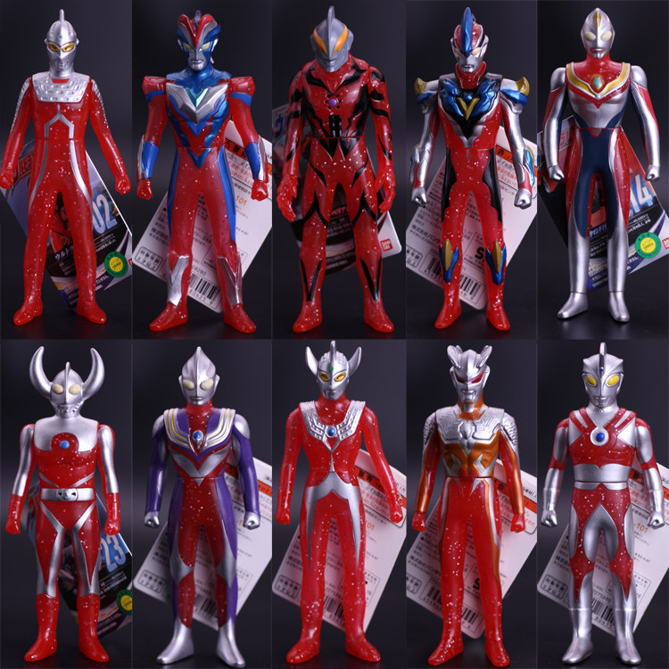 Day edition otter jelly Soft rubber Tyrotoy race Roicktley Superman di Gongzai Transparent Hands-Taobao