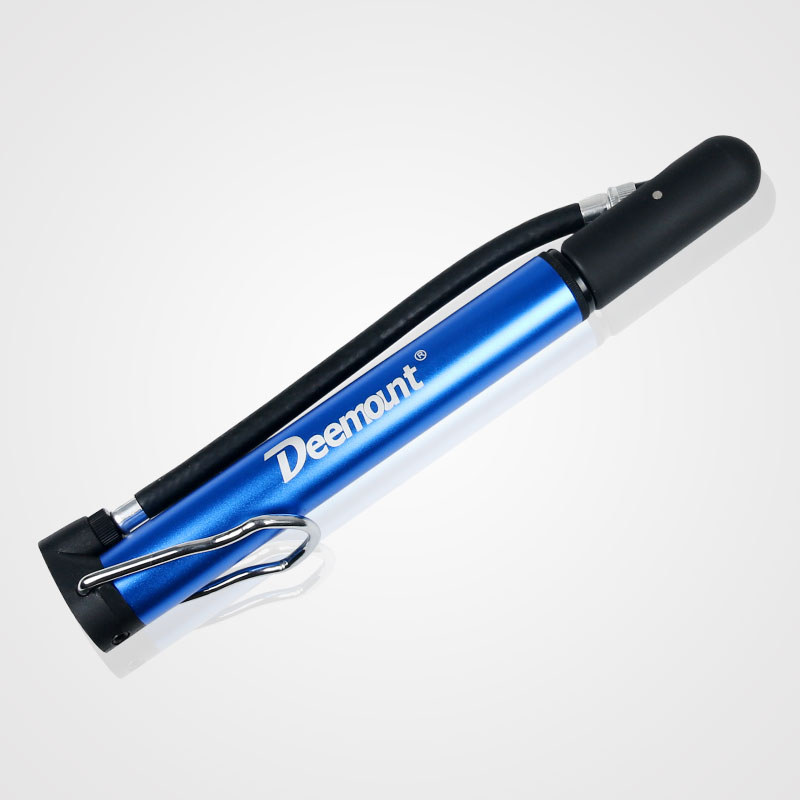 Deemount Bike Riding Mountaineering Bike Portable Mini telescopic tube aluminum alloy Inflator Beauty Mouth