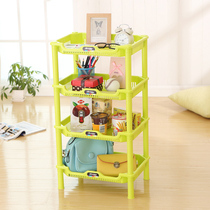 Bathroom shelf floor rack Floor storage rack Plastic toilet bathroom small kitchen debris storage shelf