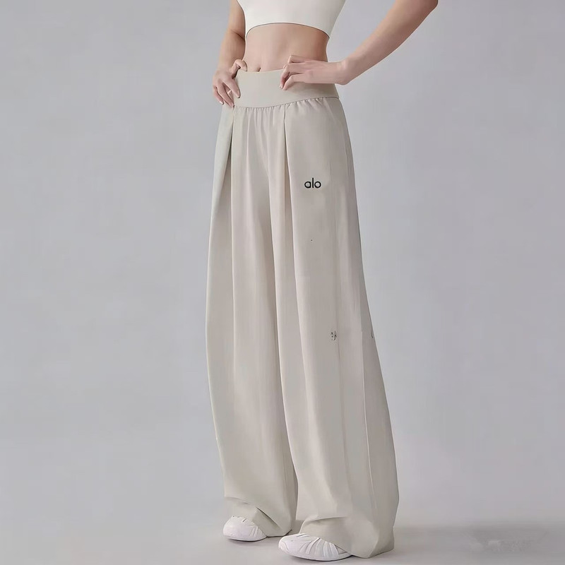Aloodo New Women's High-Waisted Casual Slimming Yoga Pants Sports Loose Straight-Leg Pants Fitness Wide-Leg Magic Pants Aloodo New Women's High-Waisted Casual Slimming Yoga Pants Sports Loose Straight-Leg Pants Fitness Wide-Leg Magic Pants